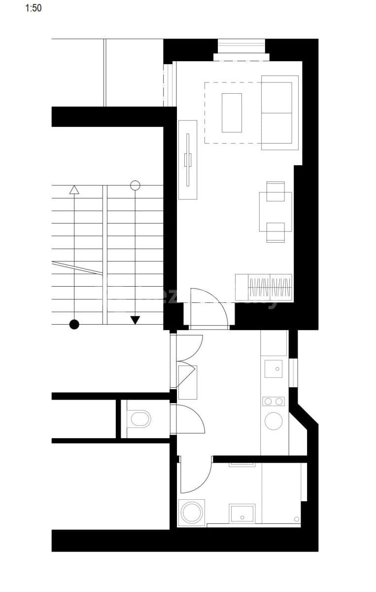 Pronájem bytu 1+1 30 m², Praha, Praha Pronájem bytu 1+1 30 m², Praha, Praha