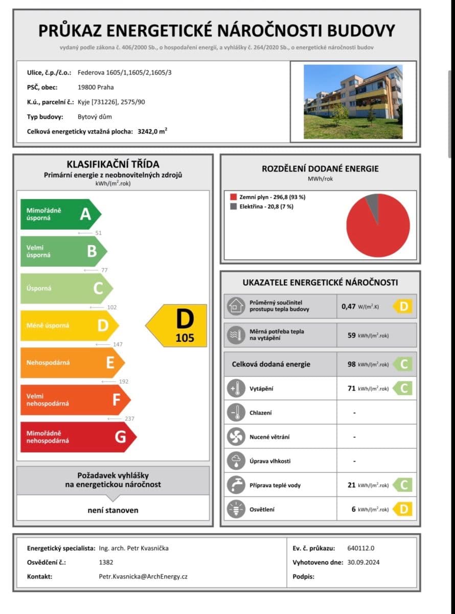 Pronájem bytu 1+kk 35 m², Federova, Praha, Praha Pronájem bytu 1+kk 35 m², Federova, Praha, Praha