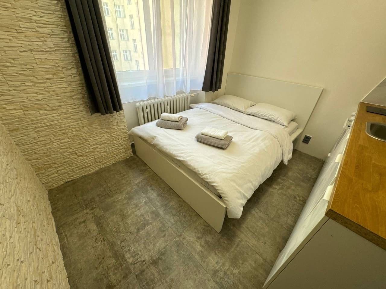 Pronájem bytu 1+kk 17 m², Sokolská, Praha, Praha Pronájem bytu 1+kk 17 m², Sokolská, Praha, Praha