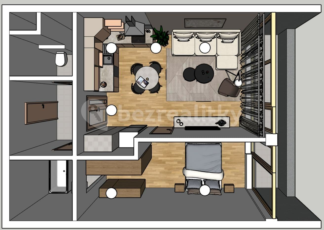 Pronájem bytu 2+kk 71 m², Soukenická, Brno, Jihomoravský kraj Pronájem bytu 2+kk 71 m², Soukenická, Brno, Jihomoravský kraj