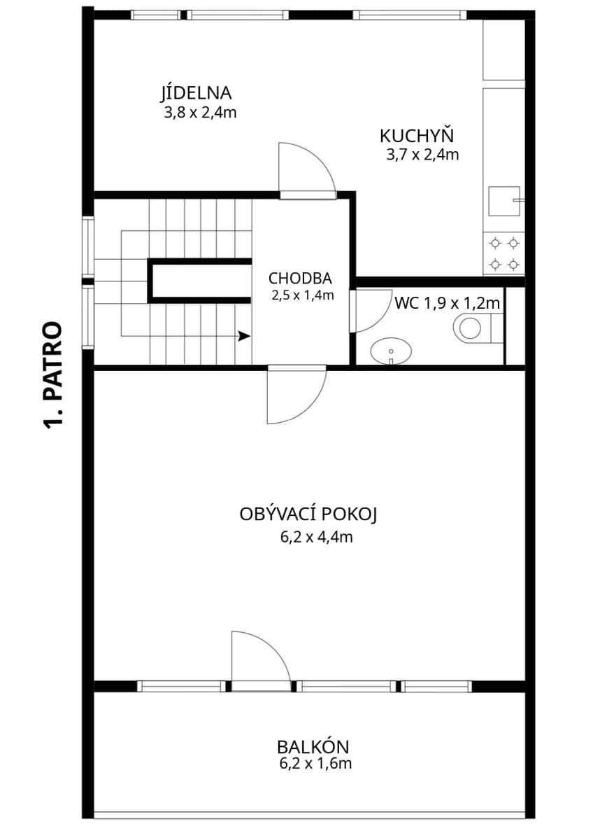 Prodej domu 180 m², pozemek 238 m², Marie Majerové, Teplice, Ústecký kraj Prodej domu 180 m², pozemek 238 m², Marie Majerové, Teplice, Ústecký kraj