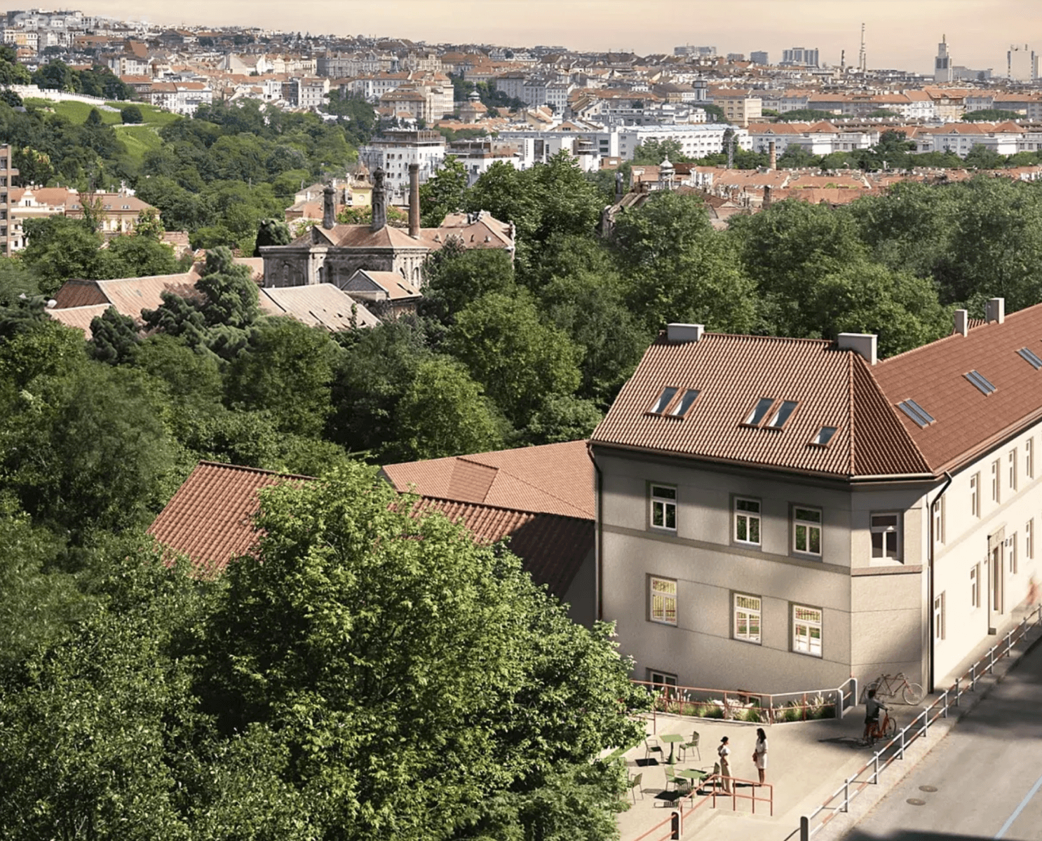 Pronájem bytu 1+kk 34 m², Boleslavova, Praha, Praha Pronájem bytu 1+kk 34 m², Boleslavova, Praha, Praha