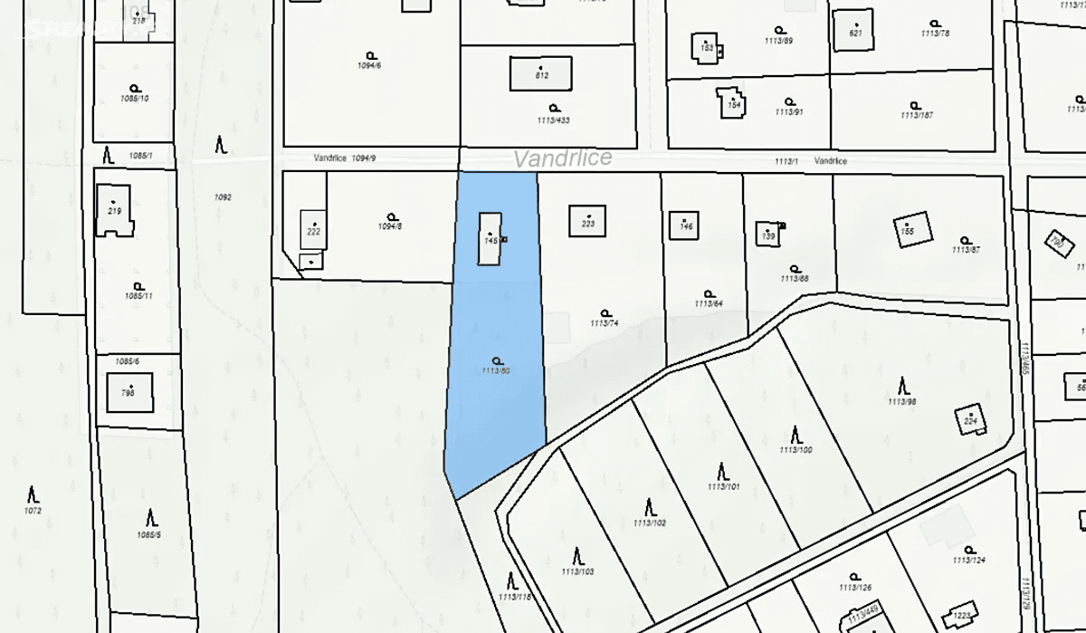 Prodej pozemku 1.679 m², Líšnice, Středočeský kraj Prodej pozemku 1.679 m², Líšnice, Středočeský kraj