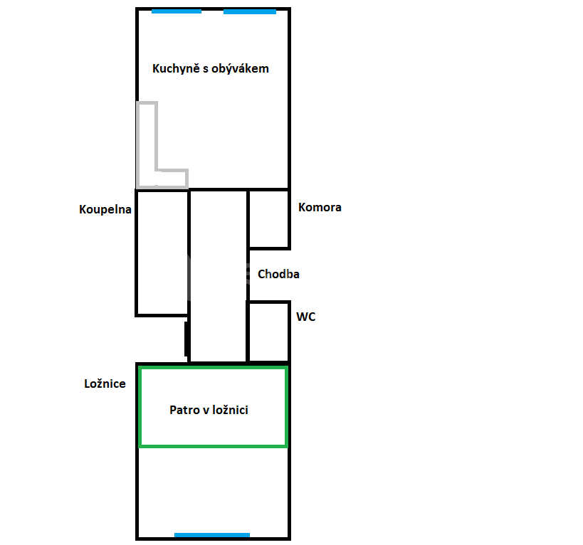 Pronájem bytu 2+kk 55 m², Vinohradská, Praha, Praha Pronájem bytu 2+kk 55 m², Vinohradská, Praha, Praha