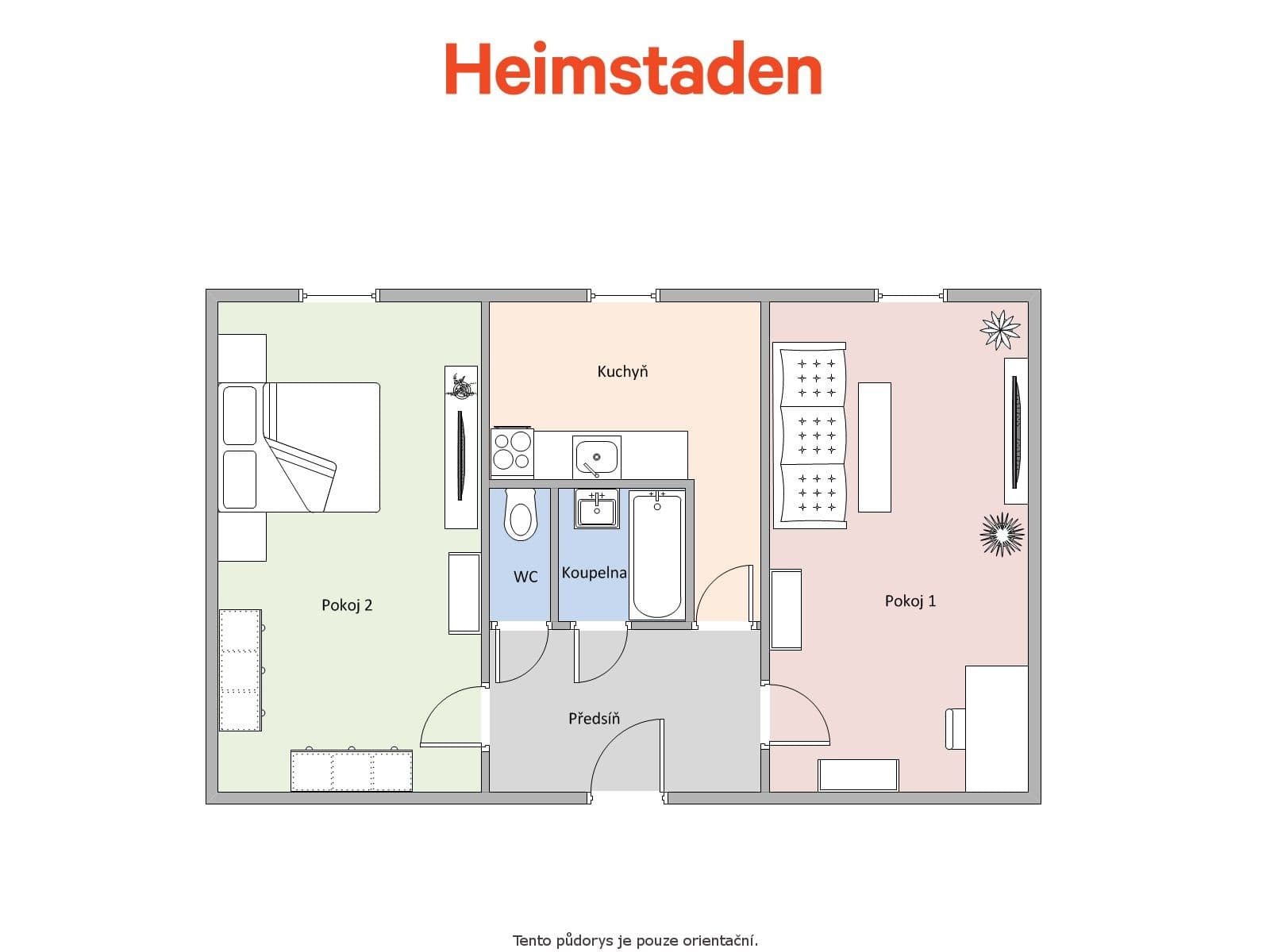 Pronájem bytu 2+1 51 m², Matuškova, Havířov, Moravskoslezský kraj Pronájem bytu 2+1 51 m², Matuškova, Havířov, Moravskoslezský kraj