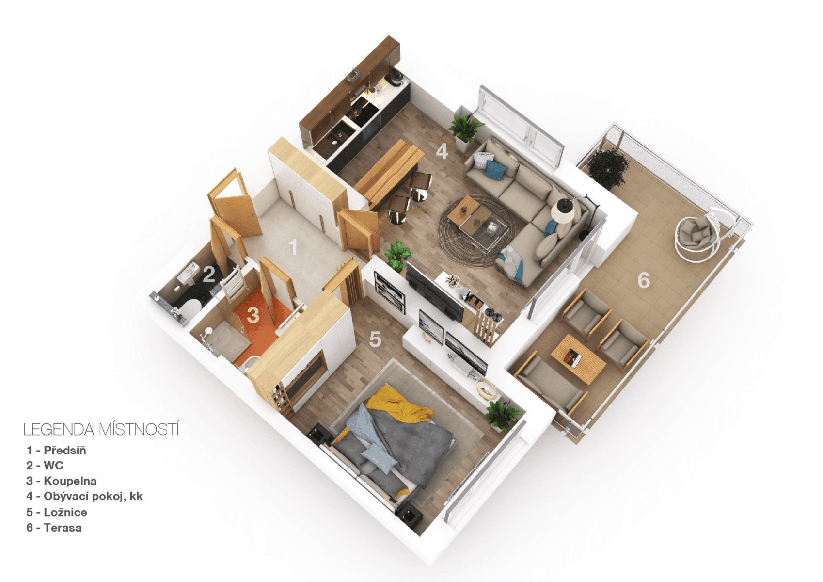 Pronájem bytu 2+kk 65 m², Chudčická, Brno, Jihomoravský kraj Pronájem bytu 2+kk 65 m², Chudčická, Brno, Jihomoravský kraj