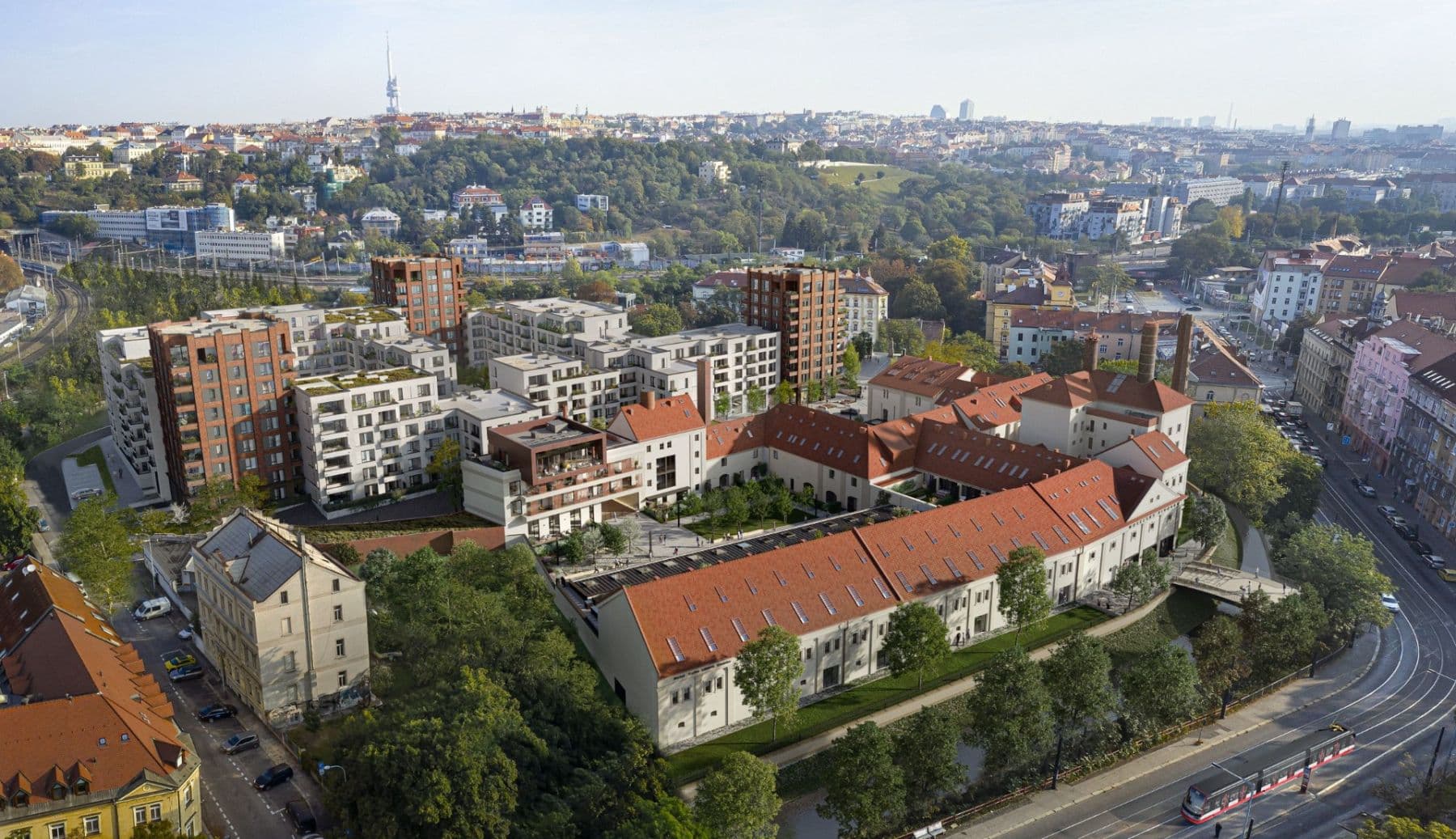 Pronájem bytu 2+kk 64 m², Závišova, Praha, Praha Pronájem bytu 2+kk 64 m², Závišova, Praha, Praha
