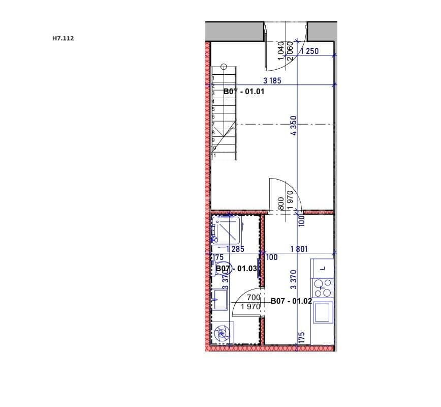Pronájem bytu 1+1 27 m², Hybešova, Brno, Jihomoravský kraj Pronájem bytu 1+1 27 m², Hybešova, Brno, Jihomoravský kraj