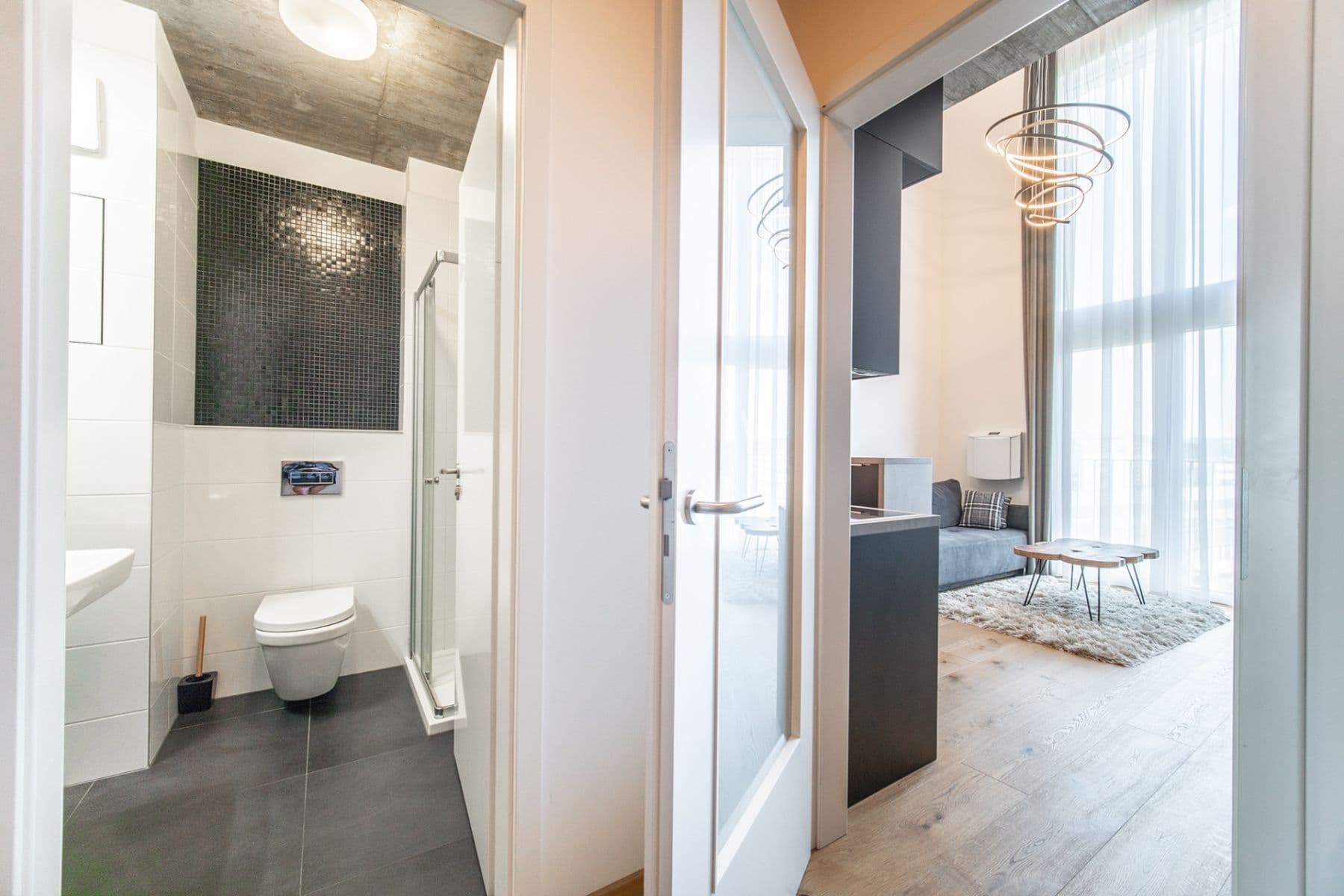 Pronájem bytu 2+kk 37 m², Novovysočanská, Praha, Praha Pronájem bytu 2+kk 37 m², Novovysočanská, Praha, Praha