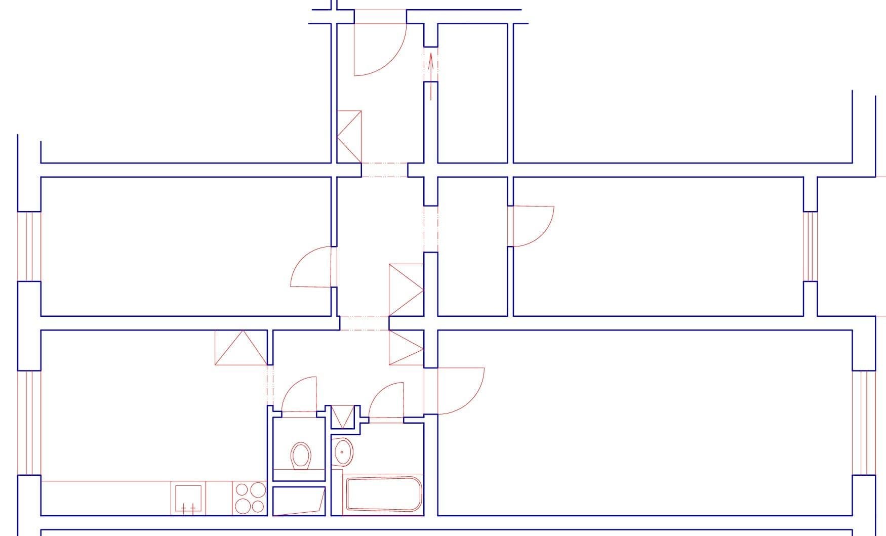 Pronájem bytu 3+1 79 m², Kpt. Stránského, Praha, Praha Pronájem bytu 3+1 79 m², Kpt. Stránského, Praha, Praha