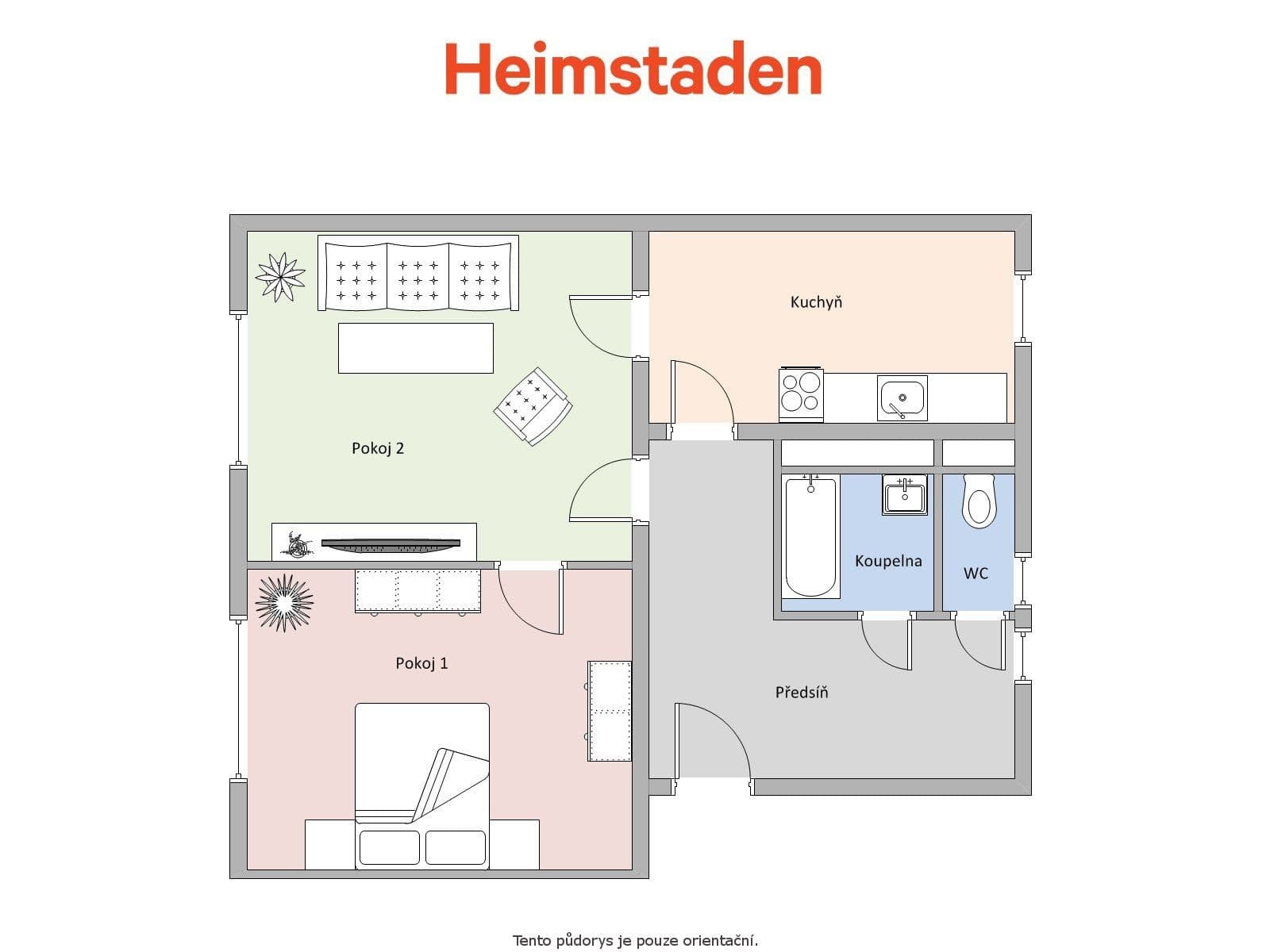 Pronájem bytu 2+1 55 m², Jilemnického, Havířov, Moravskoslezský kraj Pronájem bytu 2+1 55 m², Jilemnického, Havířov, Moravskoslezský kraj