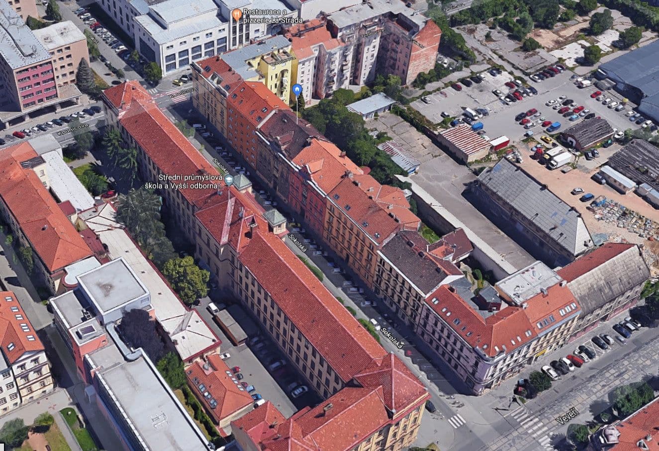 Pronájem bytu 2+1 86 m², Sokolská, Brno, Jihomoravský kraj Pronájem bytu 2+1 86 m², Sokolská, Brno, Jihomoravský kraj