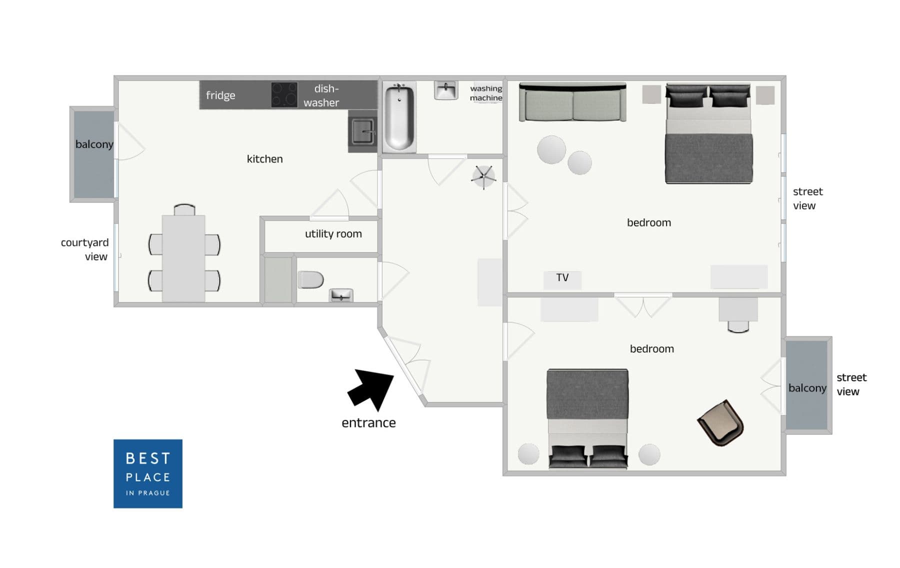 Pronájem bytu 89 m², Maiselova, Praha, Praha Pronájem bytu 89 m², Maiselova, Praha, Praha
