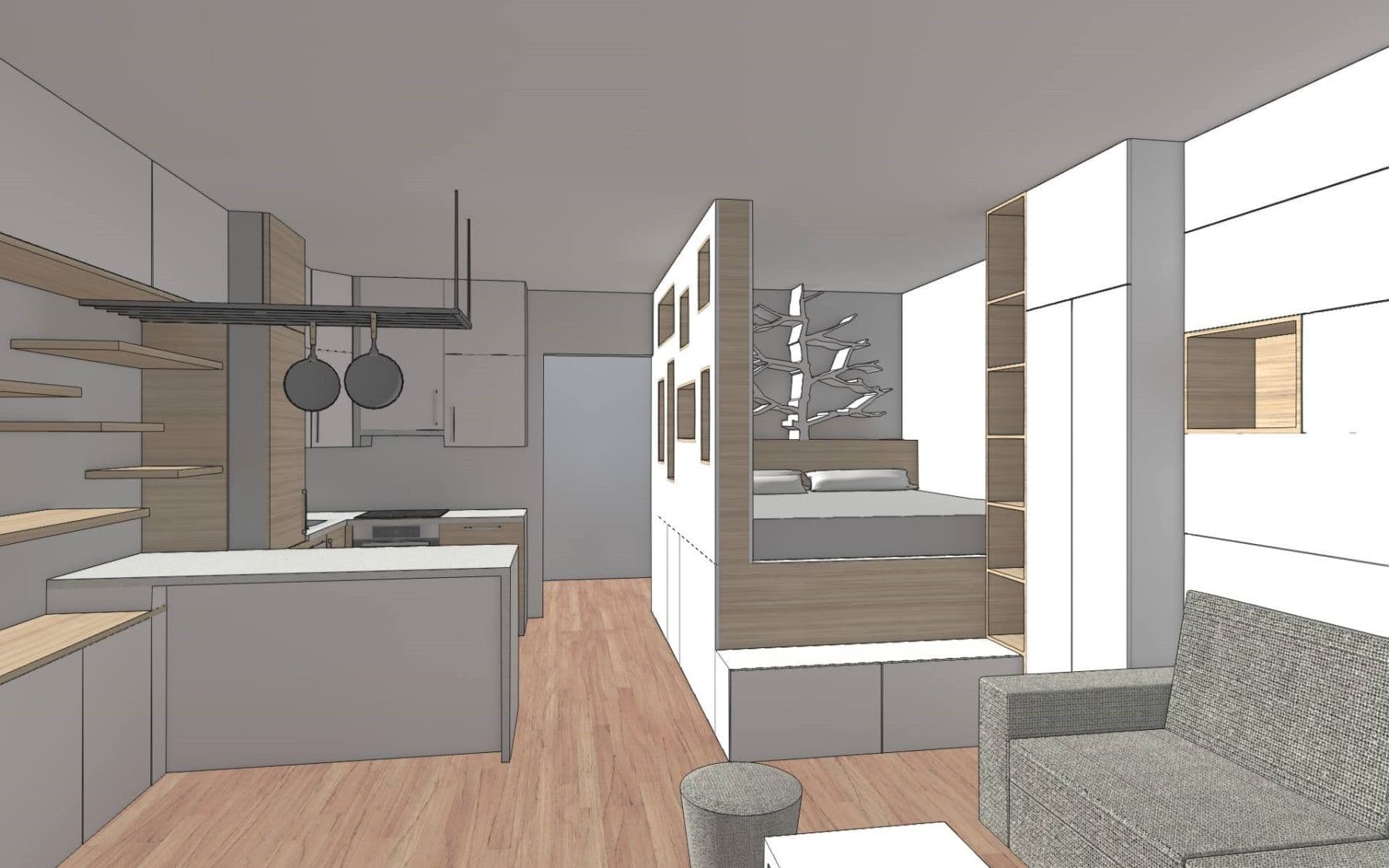 Prodej bytu 1+kk 44 m², Kejhova, Praha, Praha Prodej bytu 1+kk 44 m², Kejhova, Praha, Praha