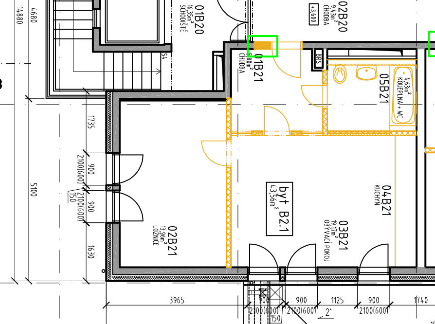 Pronájem bytu 2+kk 45 m², Lumírova, Praha, Praha Pronájem bytu 2+kk 45 m², Lumírova, Praha, Praha