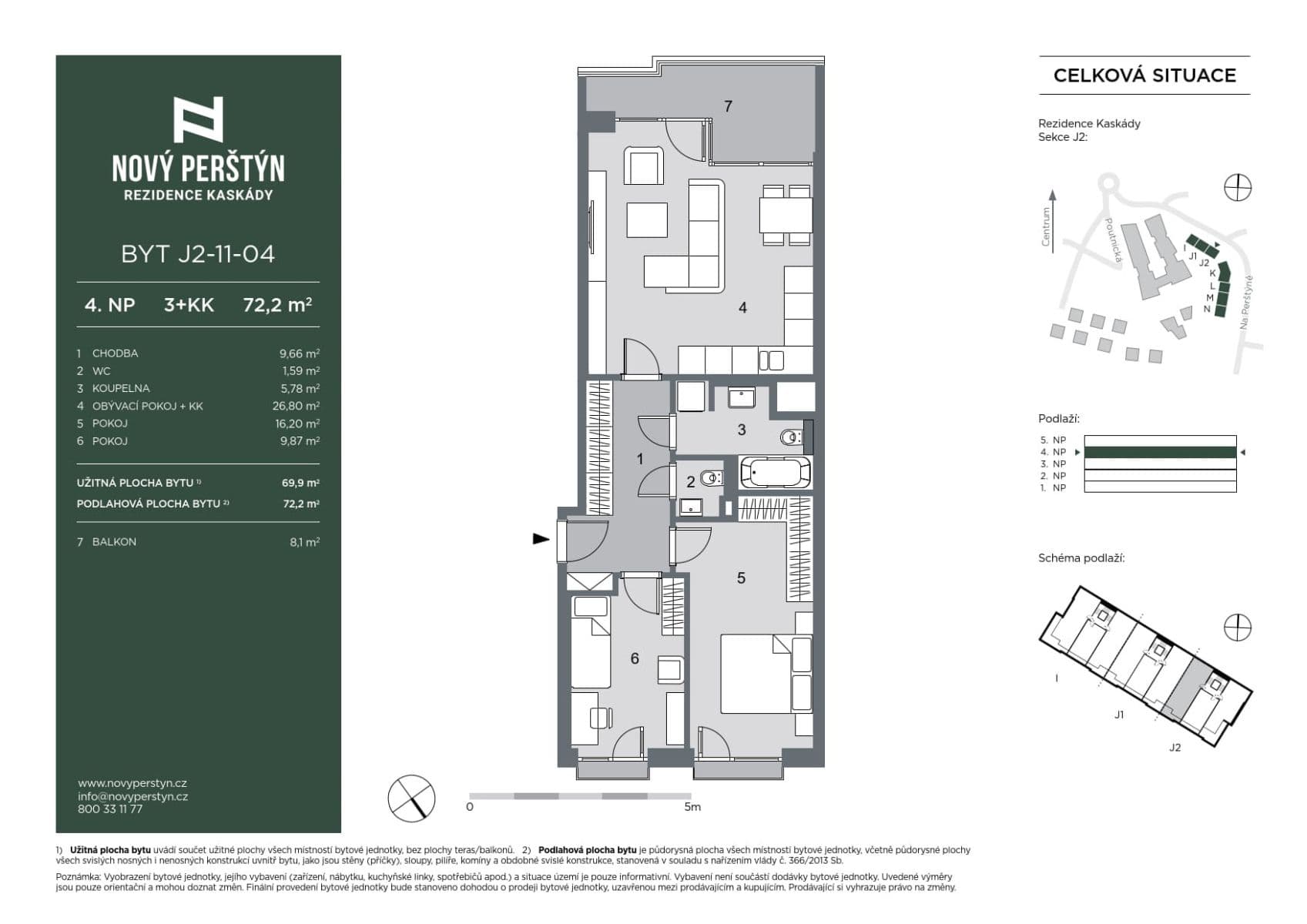 Prodej bytu 3+kk 72 m², Na Perštýně, Liberec, Liberecký kraj Prodej bytu 3+kk 72 m², Na Perštýně, Liberec, Liberecký kraj