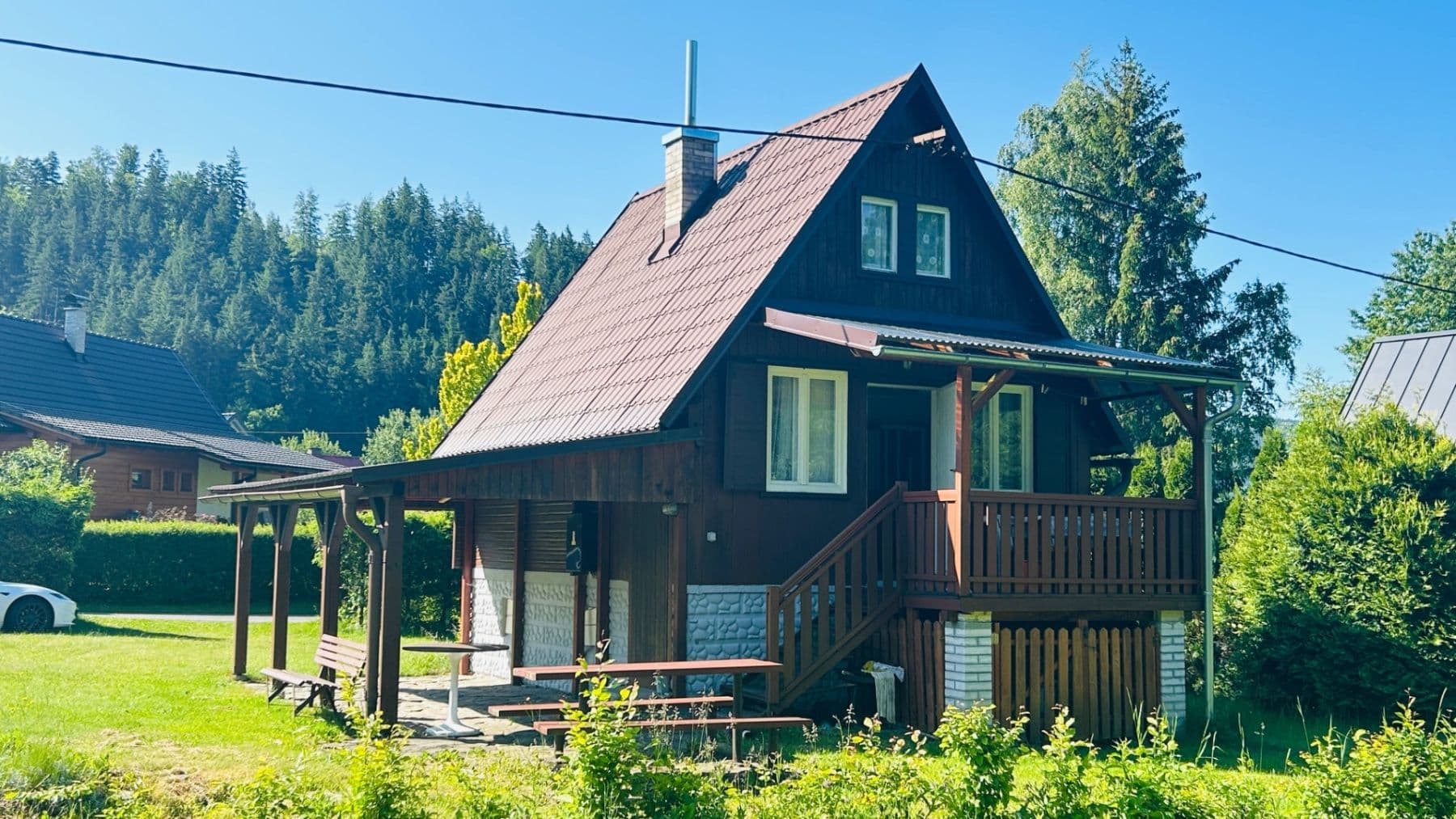 Prodej chaty, chalupy 64 m², pozemek 397 m², Prostřední Bečva, Zlínský kraj Prodej chaty, chalupy 64 m², pozemek 397 m², Prostřední Bečva, Zlínský kraj