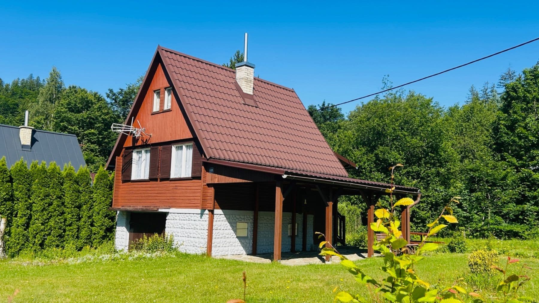 Prodej chaty, chalupy 64 m², pozemek 397 m², Prostřední Bečva, Zlínský kraj Prodej chaty, chalupy 64 m², pozemek 397 m², Prostřední Bečva, Zlínský kraj