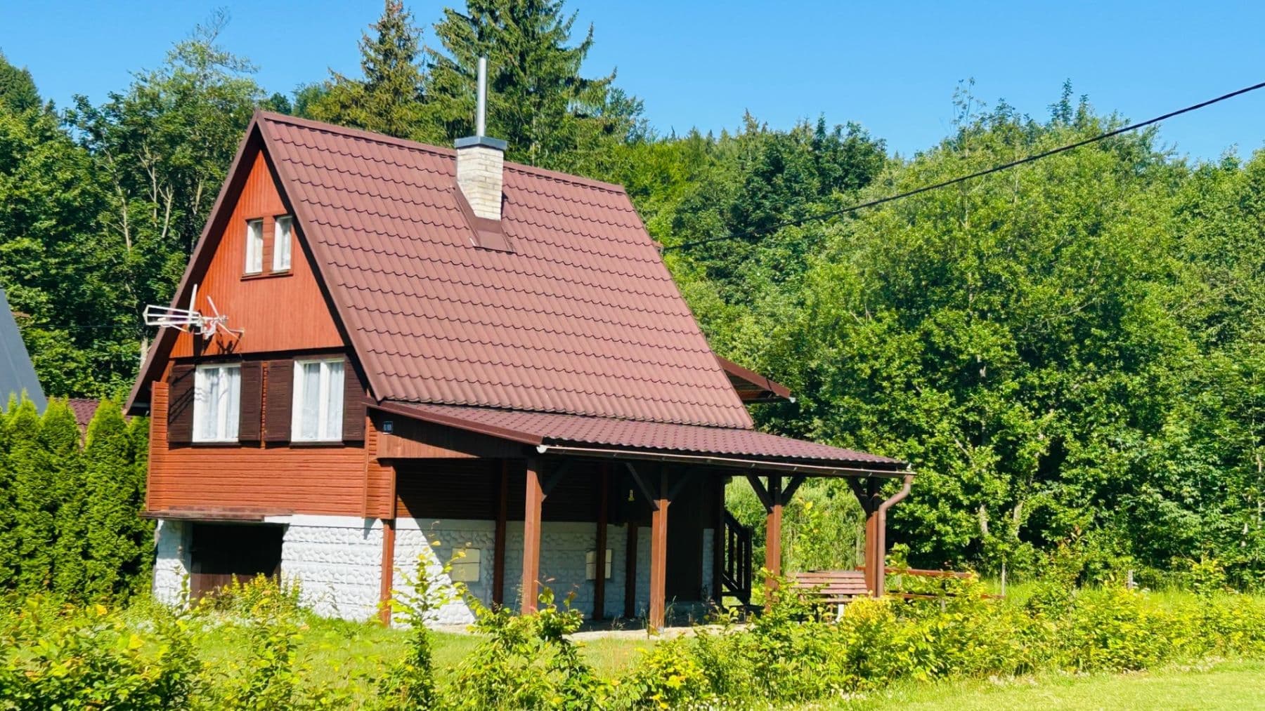 Prodej chaty, chalupy 64 m², pozemek 397 m², Prostřední Bečva, Zlínský kraj Prodej chaty, chalupy 64 m², pozemek 397 m², Prostřední Bečva, Zlínský kraj