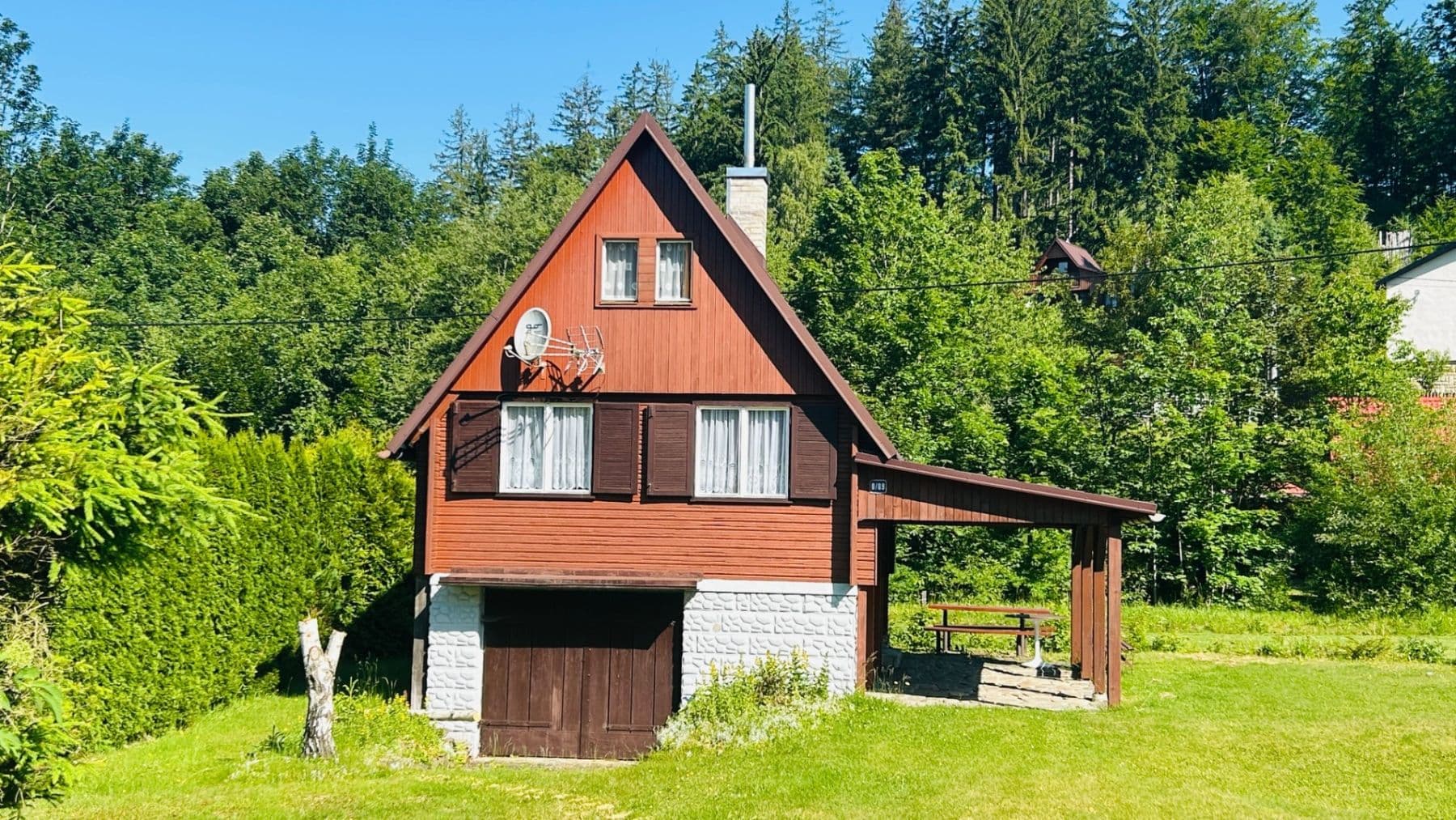 Prodej chaty, chalupy 64 m², pozemek 397 m², Prostřední Bečva, Zlínský kraj Prodej chaty, chalupy 64 m², pozemek 397 m², Prostřední Bečva, Zlínský kraj