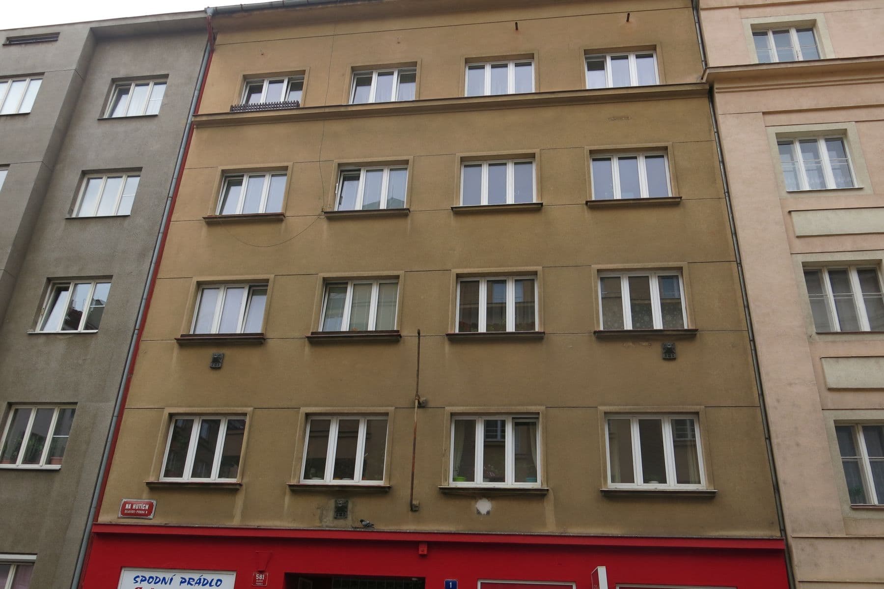 Pronájem bytu 1+1 28 m², Na Hutích, Praha, Praha Pronájem bytu 1+1 28 m², Na Hutích, Praha, Praha