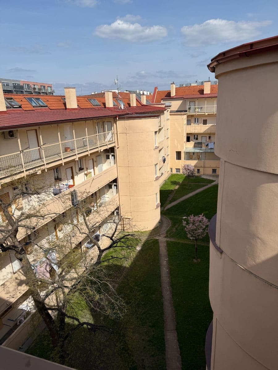 Pronájem bytu 1+kk 30 m², Novovysočanská, Praha, Praha Pronájem bytu 1+kk 30 m², Novovysočanská, Praha, Praha