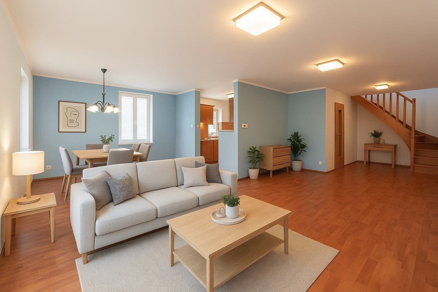 Pronájem domu 140 m², pozemek 335 m², V padolině, Praha, Praha Pronájem domu 140 m², pozemek 335 m², V padolině, Praha, Praha