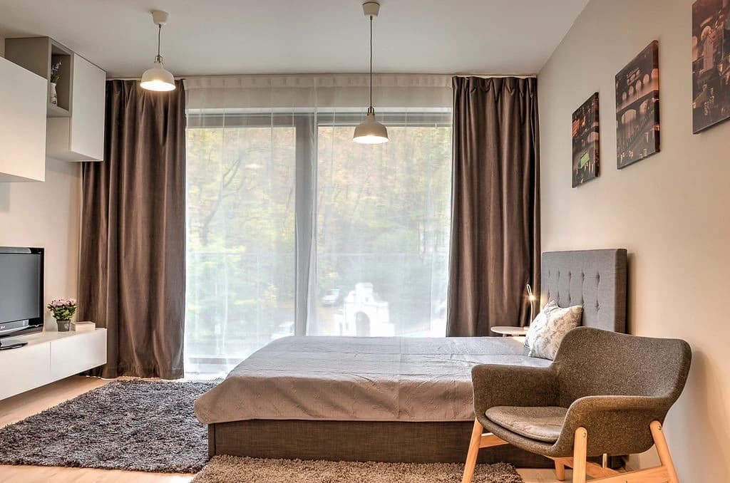 Pronájem bytu 1+kk 31 m², Mozartova, Praha, Praha Pronájem bytu 1+kk 31 m², Mozartova, Praha, Praha