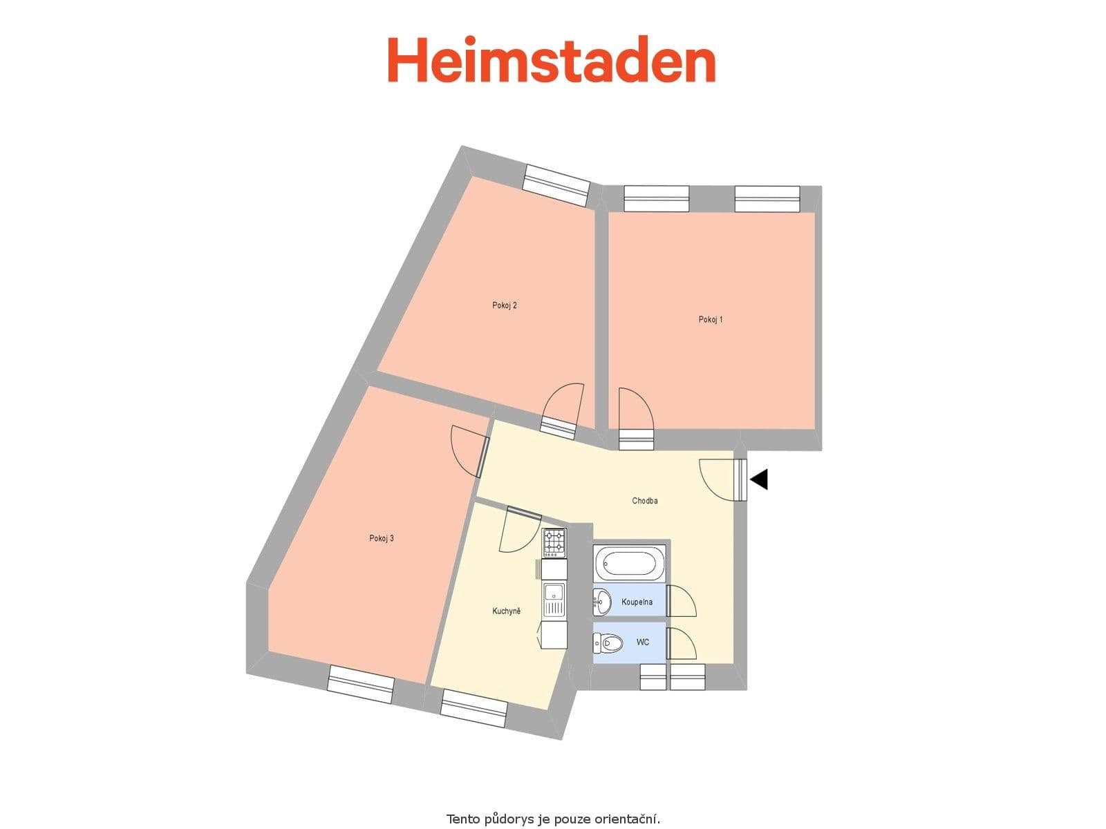 Pronájem bytu 3+1 73 m², U Stromovky, Havířov, Moravskoslezský kraj Pronájem bytu 3+1 73 m², U Stromovky, Havířov, Moravskoslezský kraj