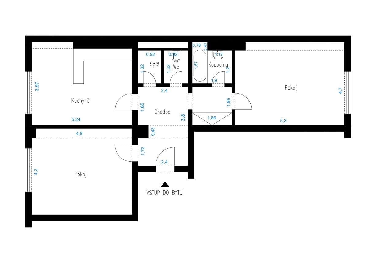 Pronájem bytu 3+kk 82 m², 28. října, Ostrava, Moravskoslezský kraj Pronájem bytu 3+kk 82 m², 28. října, Ostrava, Moravskoslezský kraj