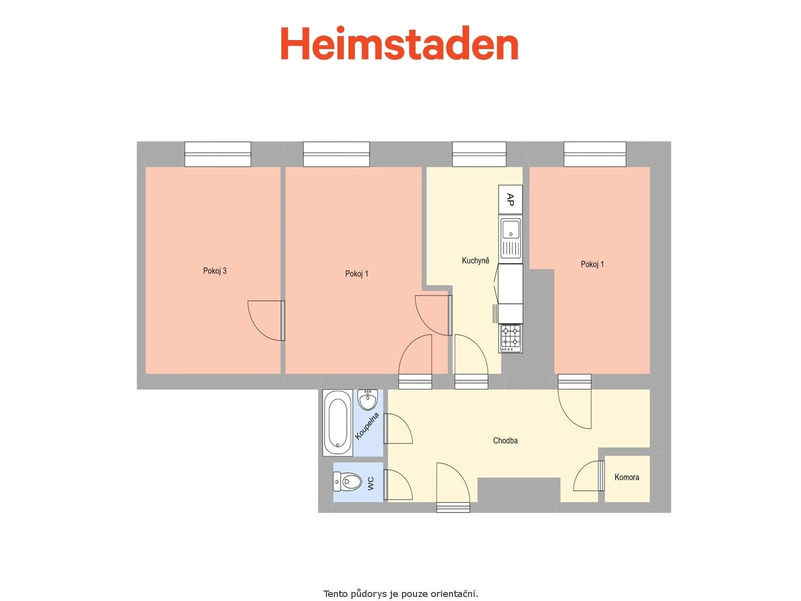 Pronájem bytu 3+1 67 m², Tylova, Havířov, Moravskoslezský kraj Pronájem bytu 3+1 67 m², Tylova, Havířov, Moravskoslezský kraj