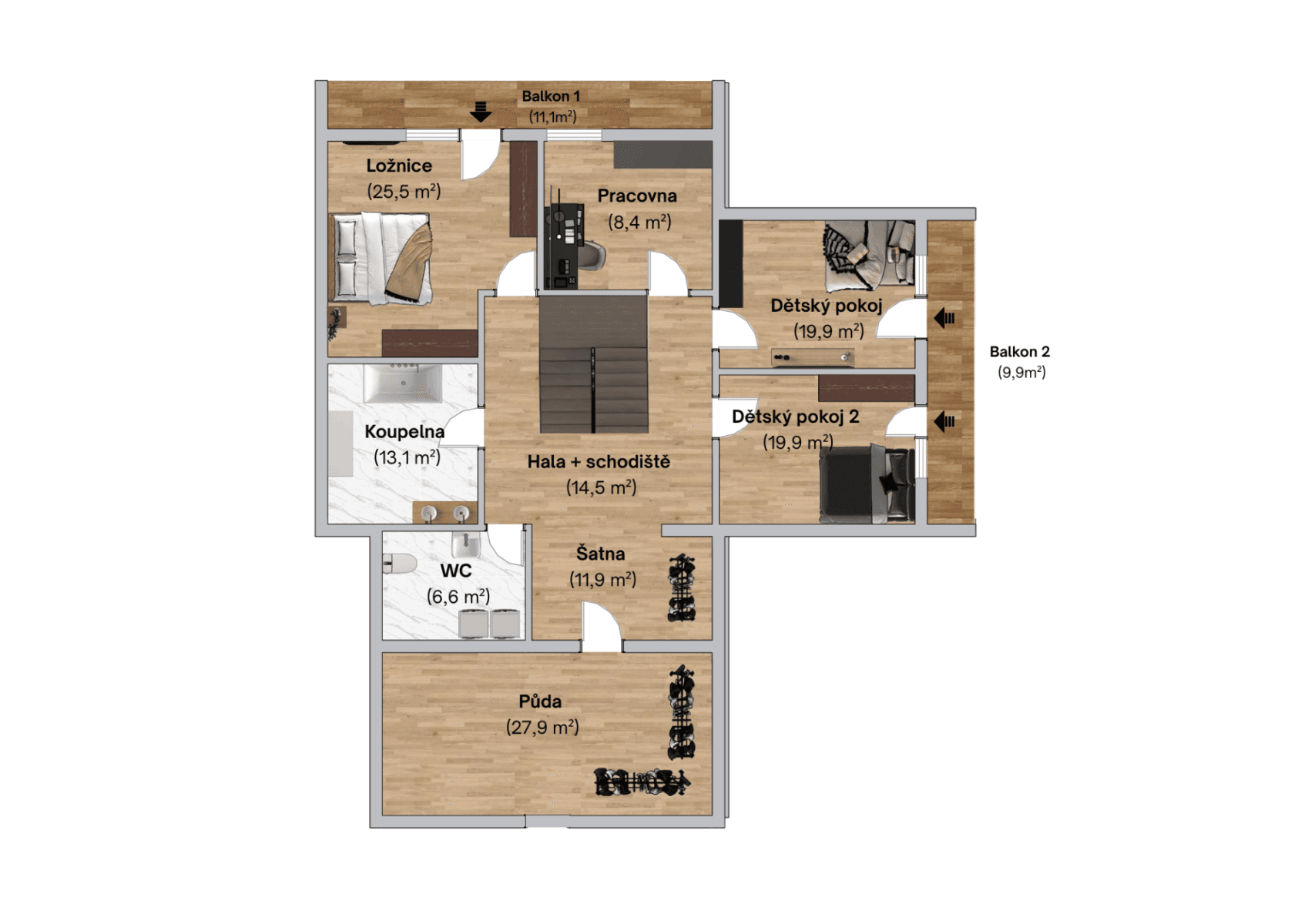 Prodej domu 296 m², pozemek 1.181 m², Ke Kaménce, Louňovice, Středočeský kraj Prodej domu 296 m², pozemek 1.181 m², Ke Kaménce, Louňovice, Středočeský kraj