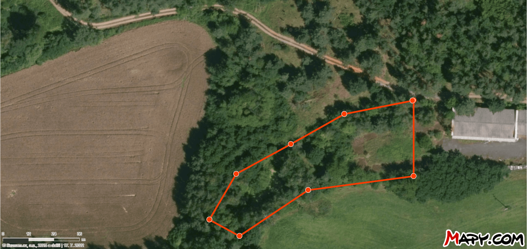 Prodej pozemku 2.065 m², Svatý Jan, Středočeský kraj Prodej pozemku 2.065 m², Svatý Jan, Středočeský kraj