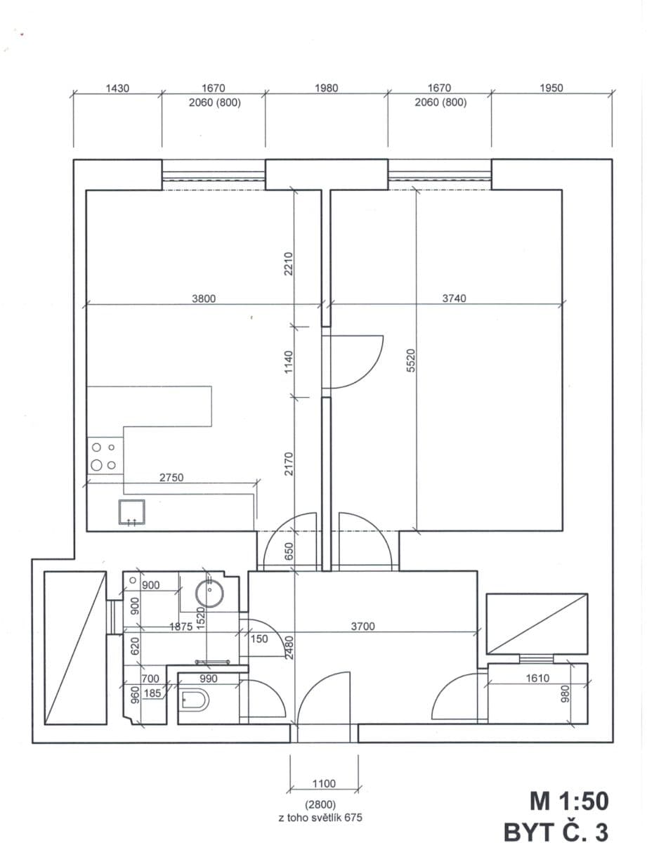 Pronájem bytu 2+kk 59 m², Havlíčkova, Pardubice, Pardubický kraj Pronájem bytu 2+kk 59 m², Havlíčkova, Pardubice, Pardubický kraj