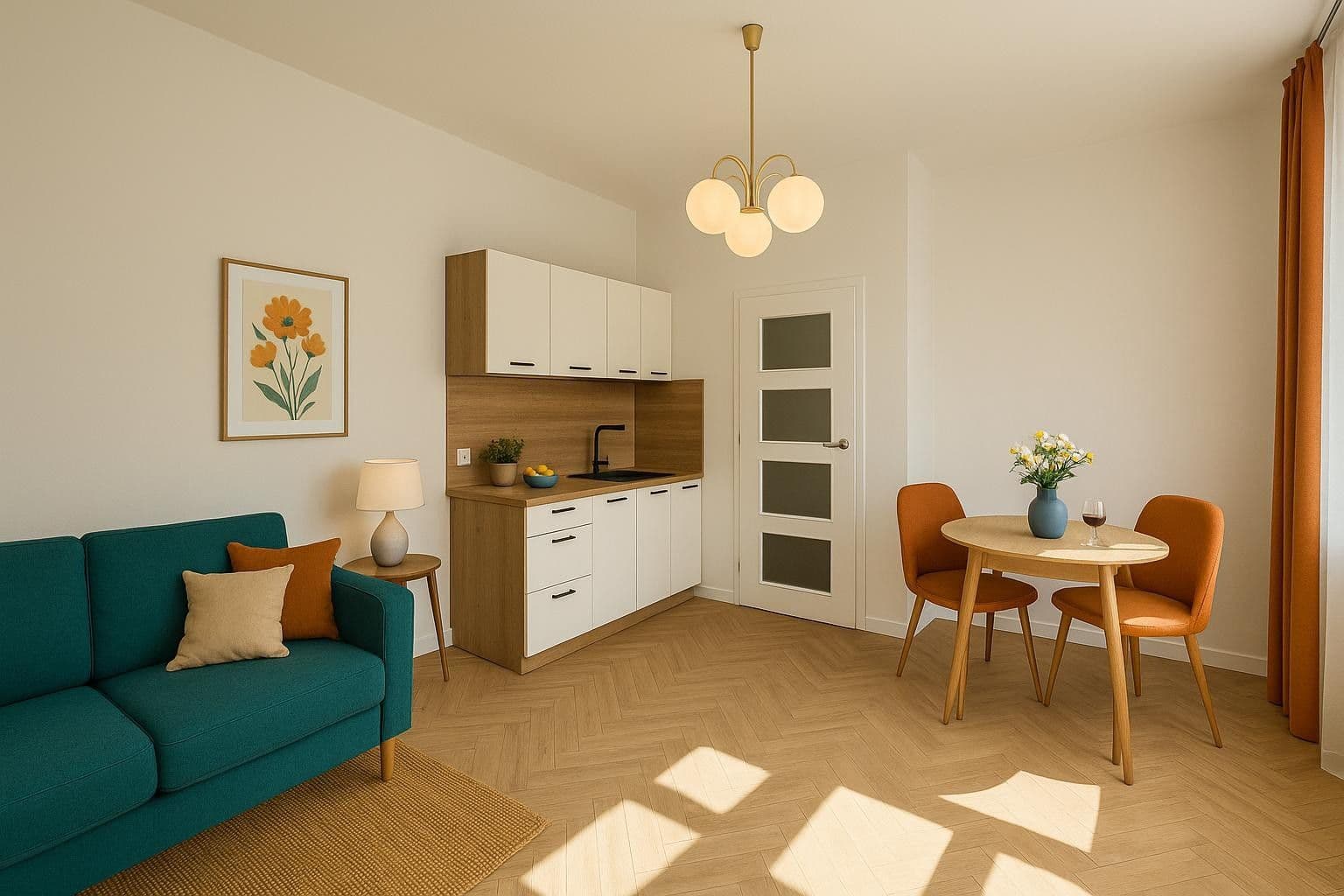 Pronájem bytu 1+kk 24 m², Na Dolinách, Praha, Praha Pronájem bytu 1+kk 24 m², Na Dolinách, Praha, Praha