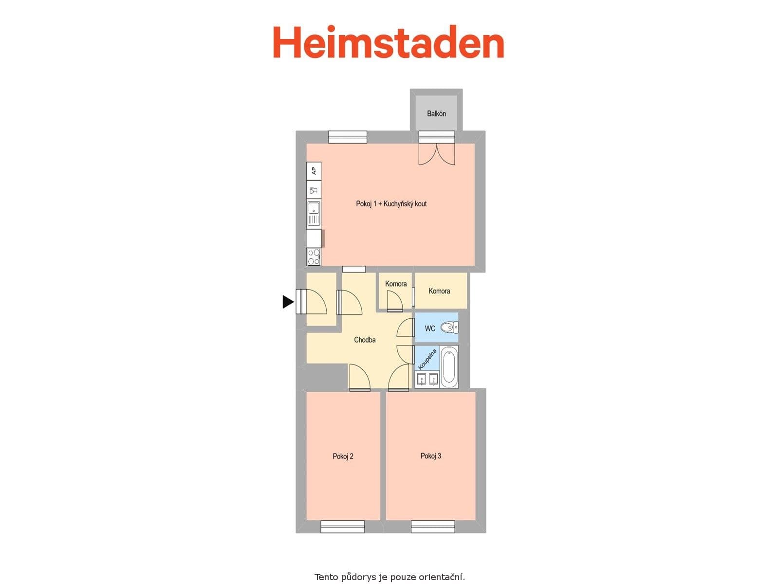 Pronájem bytu 3+kk 74 m², Hlavní třída, Havířov, Moravskoslezský kraj Pronájem bytu 3+kk 74 m², Hlavní třída, Havířov, Moravskoslezský kraj