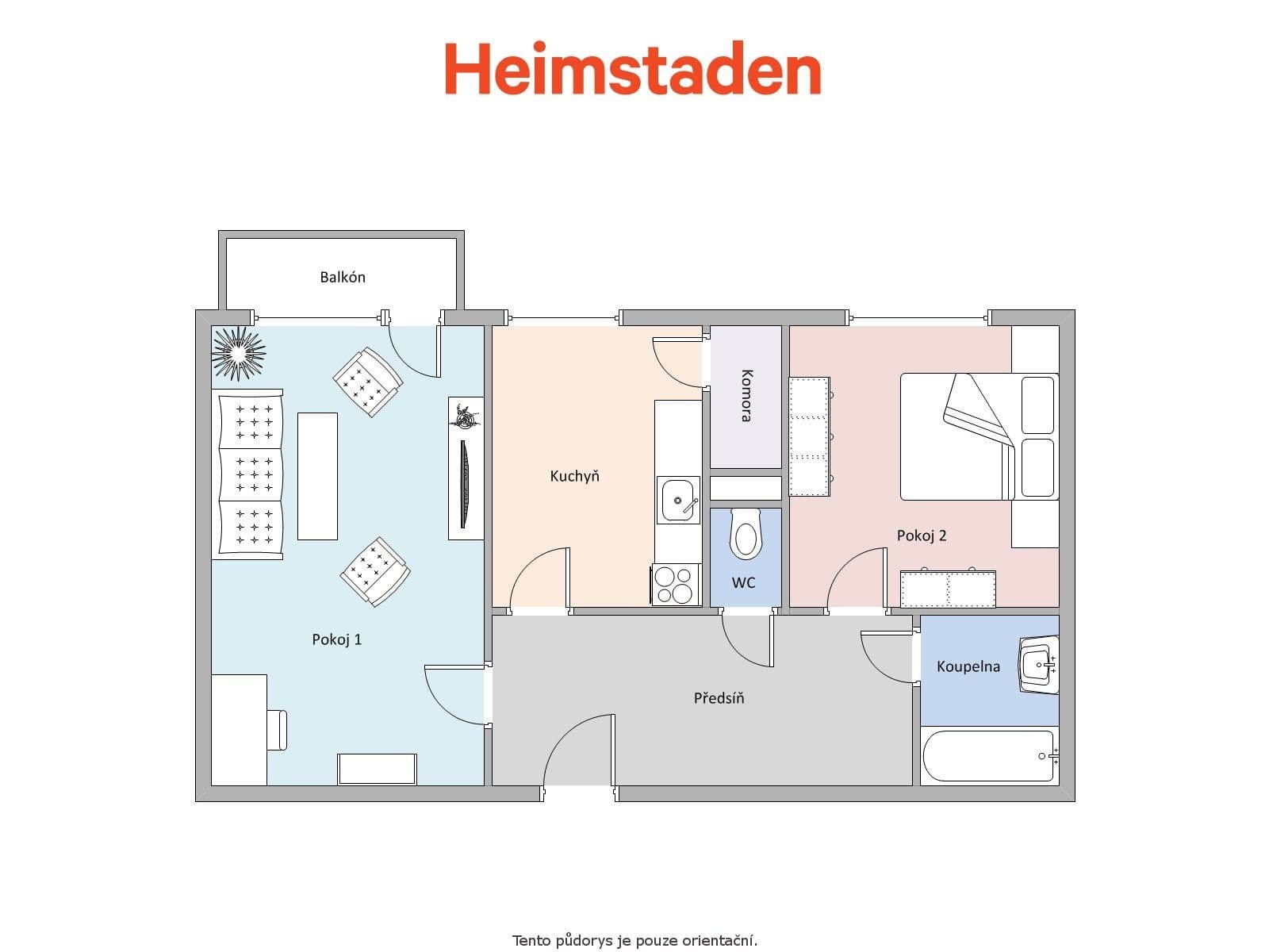Pronájem bytu 2+1 56 m², Einsteinova, Karviná, Moravskoslezský kraj Pronájem bytu 2+1 56 m², Einsteinova, Karviná, Moravskoslezský kraj