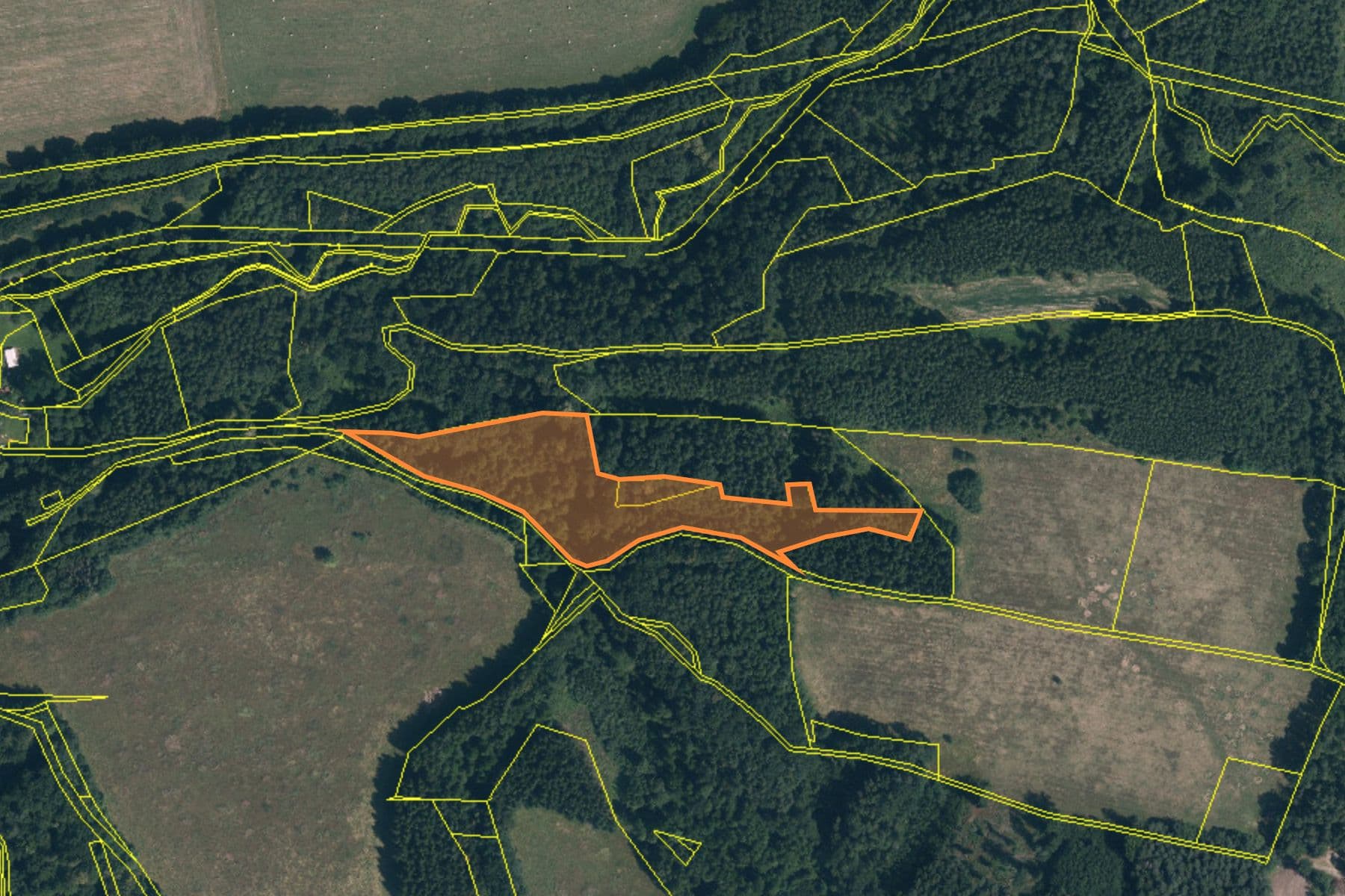 Prodej pozemku 14.573 m², Předlánce, Višňová, Liberecký kraj Prodej pozemku 14.573 m², Předlánce, Višňová, Liberecký kraj