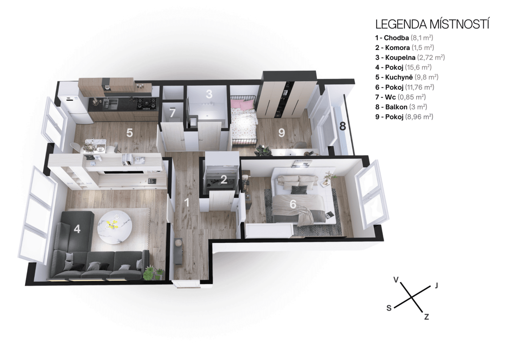 Prodej bytu 3+1 63 m², Galašova, Hranice, Olomoucký kraj Prodej bytu 3+1 63 m², Galašova, Hranice, Olomoucký kraj
