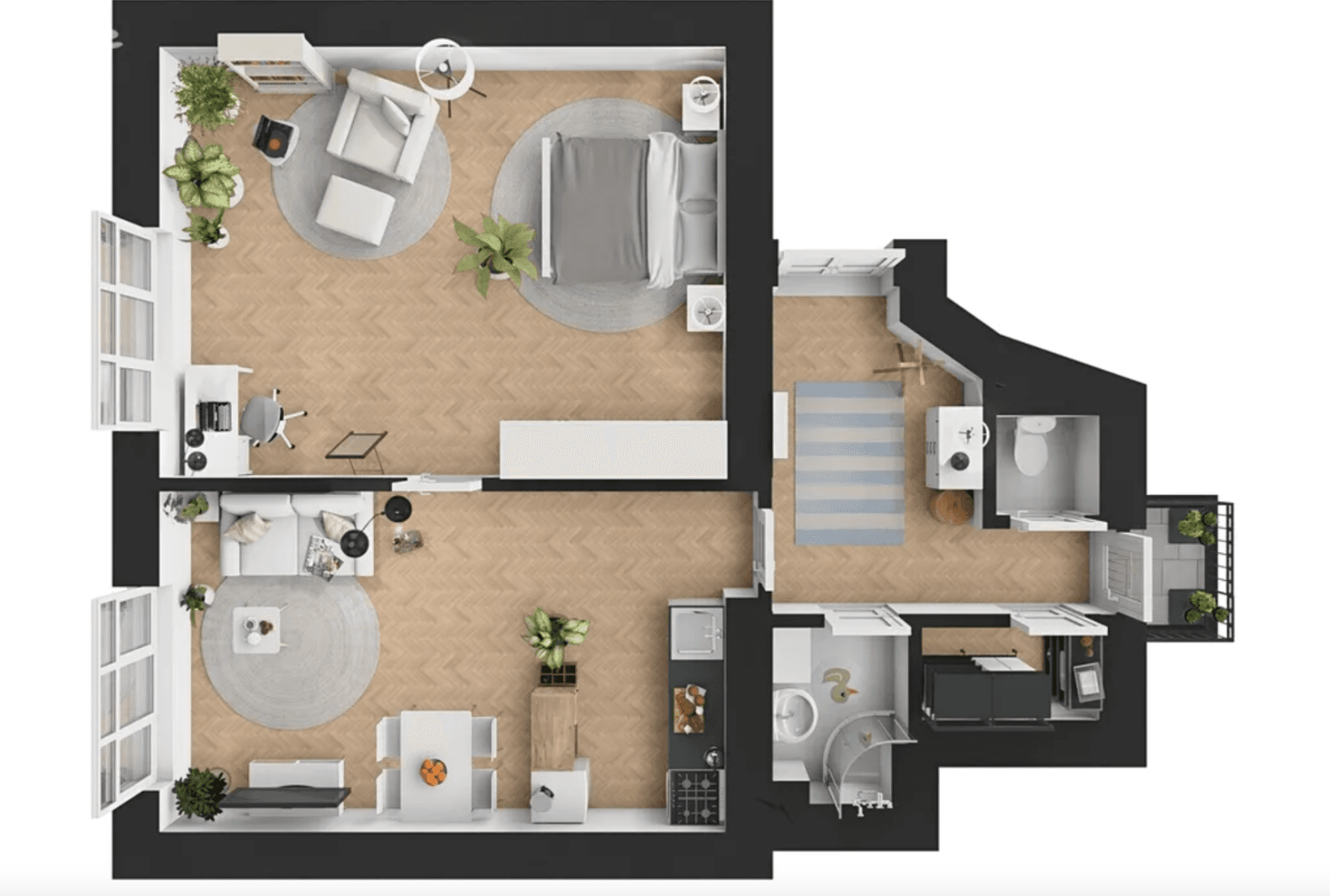Pronájem bytu 2+kk 60 m², Vršovická, Praha, Praha Pronájem bytu 2+kk 60 m², Vršovická, Praha, Praha