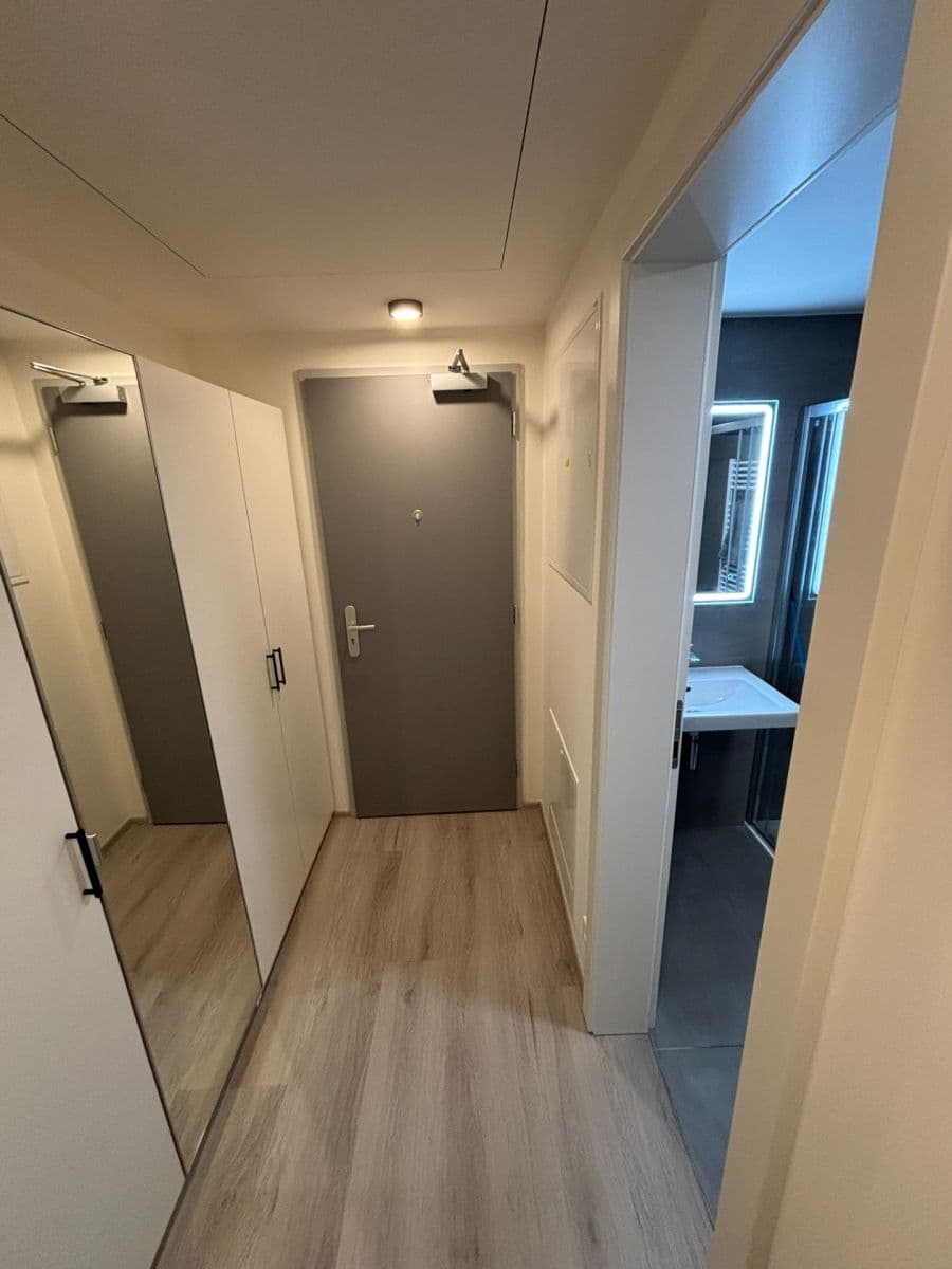 Pronájem bytu 1+kk 28 m², Bystrcká, Brno, Jihomoravský kraj Pronájem bytu 1+kk 28 m², Bystrcká, Brno, Jihomoravský kraj