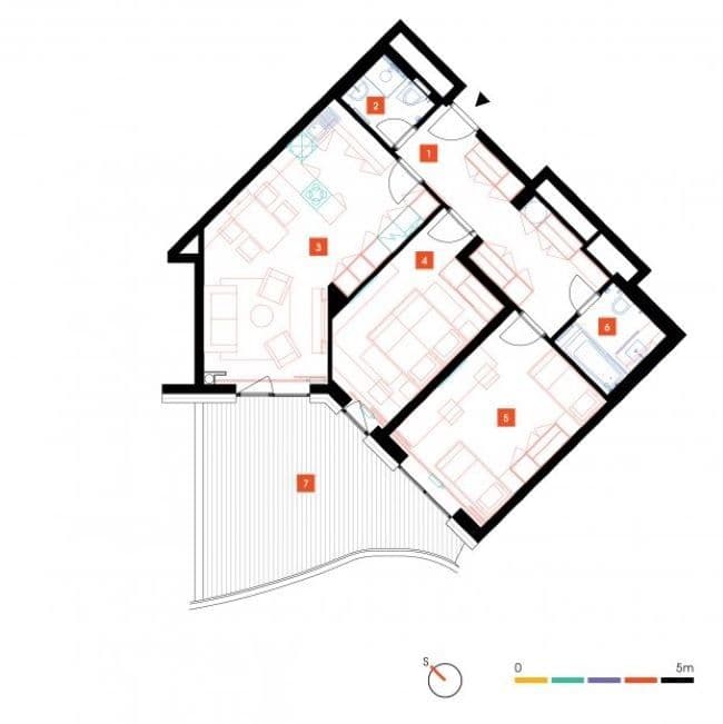 Pronájem bytu 3+kk 87 m², Mukařovského, Praha, Praha Pronájem bytu 3+kk 87 m², Mukařovského, Praha, Praha