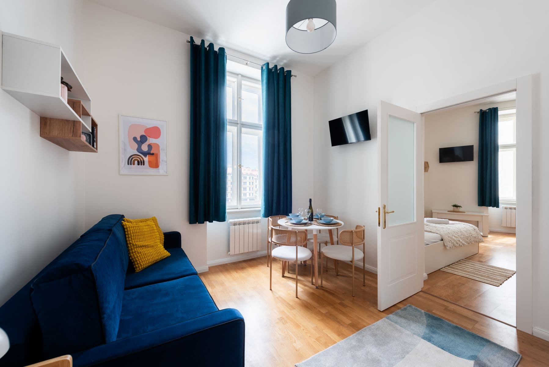Pronájem bytu 52 m², Rubešova, Praha, Praha Pronájem bytu 52 m², Rubešova, Praha, Praha