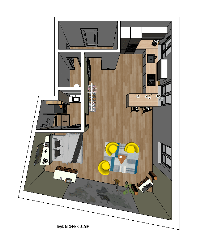 Prodej bytu 1+kk 55 m², Kapitána Jaroše, Boskovice, Jihomoravský kraj Prodej bytu 1+kk 55 m², Kapitána Jaroše, Boskovice, Jihomoravský kraj