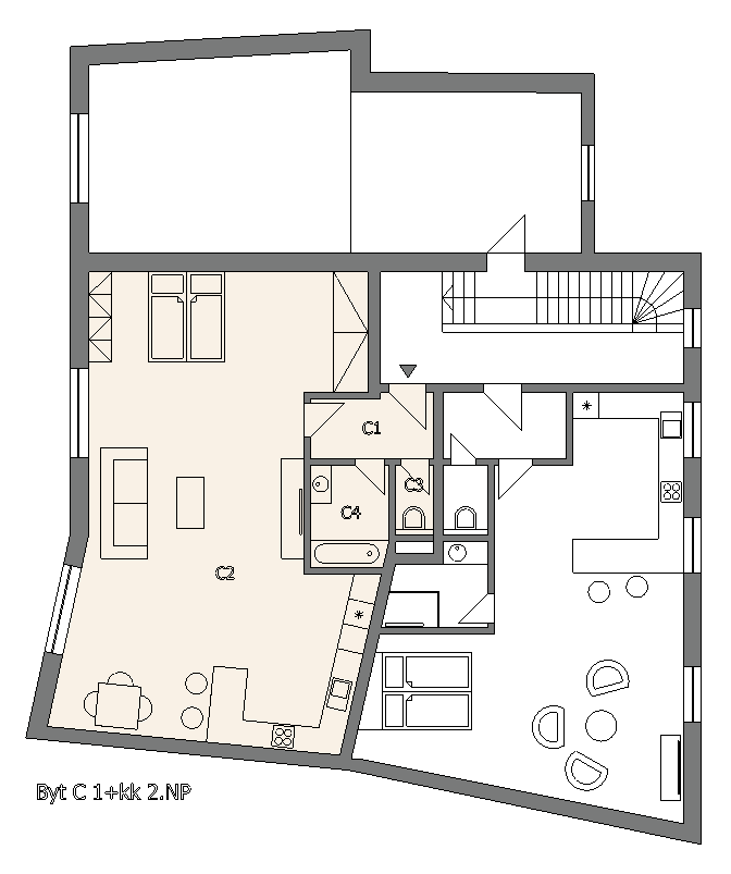 Prodej bytu 1+kk 77 m², Kapitána Jaroše, Boskovice, Jihomoravský kraj Prodej bytu 1+kk 77 m², Kapitána Jaroše, Boskovice, Jihomoravský kraj