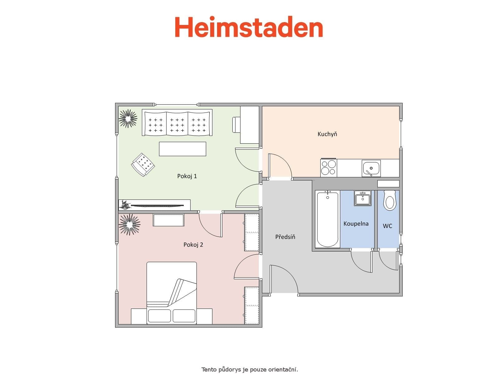Pronájem bytu 2+1 55 m², Středová, Albrechtice, Moravskoslezský kraj Pronájem bytu 2+1 55 m², Středová, Albrechtice, Moravskoslezský kraj