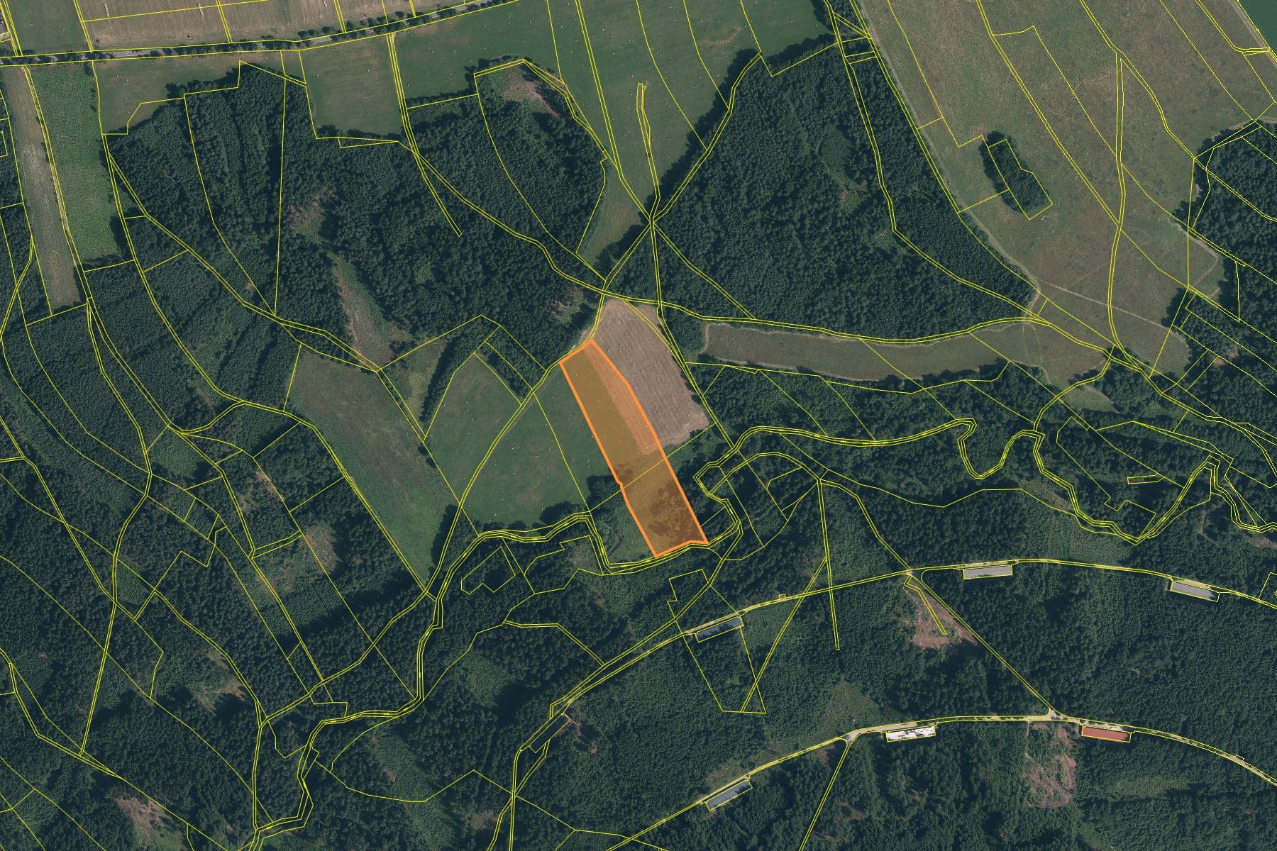 Prodej pozemku 22.432 m², Krásný Les, Liberecký kraj Prodej pozemku 22.432 m², Krásný Les, Liberecký kraj