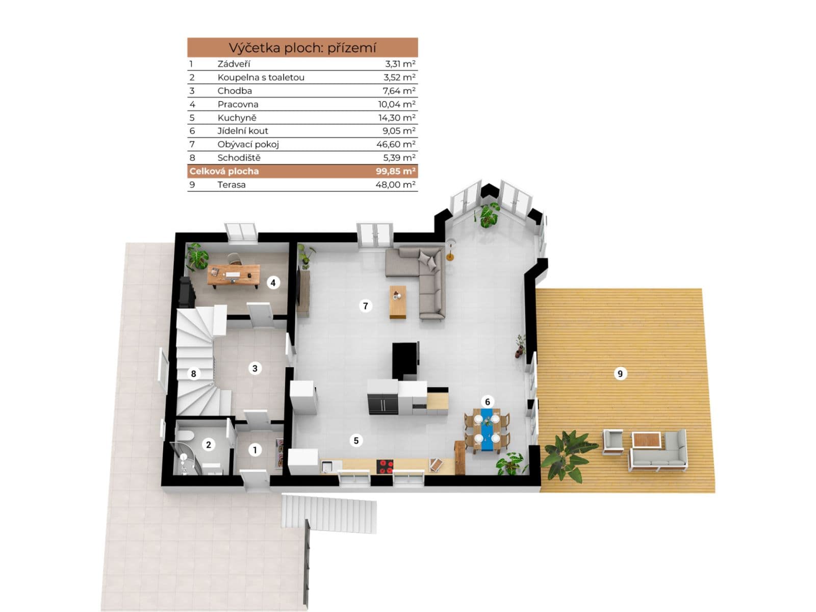 Prodej domu 246 m², pozemek 2.061 m², K Přívozu, Zdiby, Středočeský kraj Prodej domu 246 m², pozemek 2.061 m², K Přívozu, Zdiby, Středočeský kraj