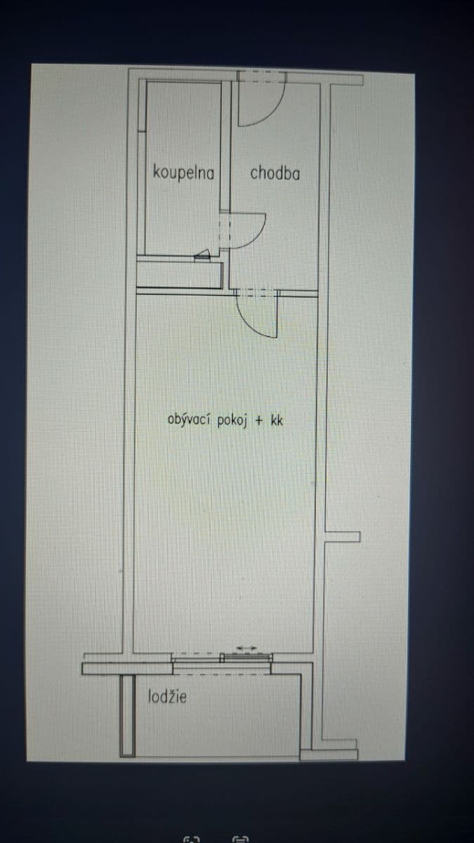 Pronájem bytu 1+kk 39 m², Radimova, Praha, Praha Pronájem bytu 1+kk 39 m², Radimova, Praha, Praha