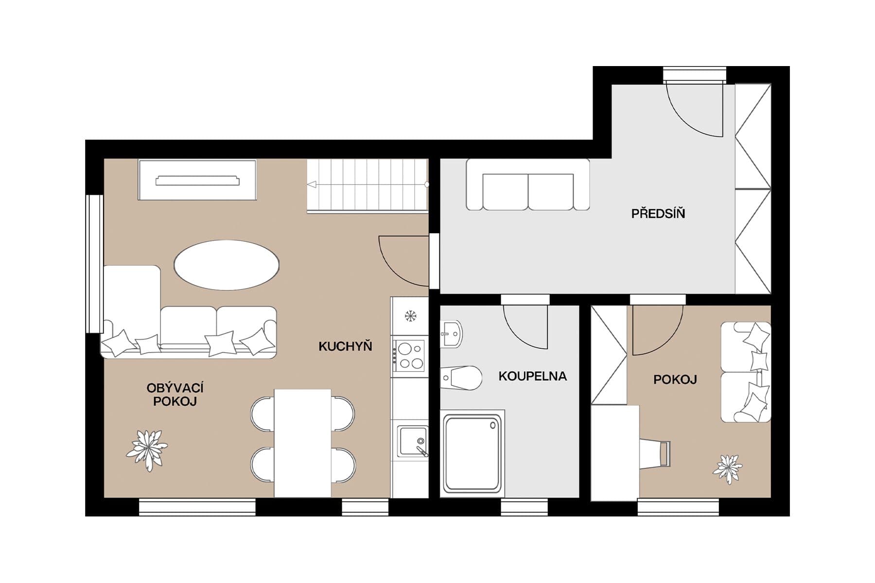 Prodej domu 119 m², pozemek 656 m², Na Čeperce, Unhošť, Středočeský kraj Prodej domu 119 m², pozemek 656 m², Na Čeperce, Unhošť, Středočeský kraj
